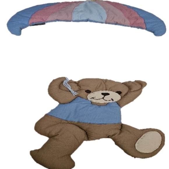 Teddy Bear Parachute Handmade Wall Decor - Picture 2 of 11